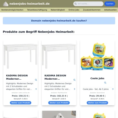 Screenshot nebenjobs-heimarbeit.de