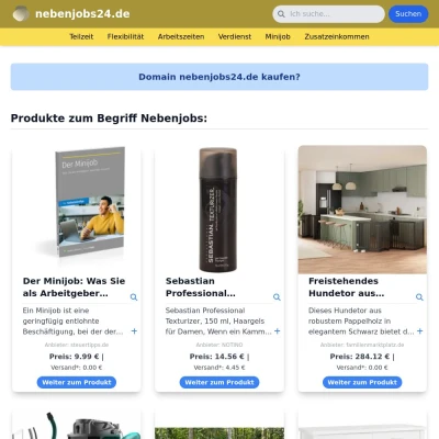 Screenshot nebenjobs24.de