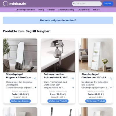 Screenshot neigbar.de
