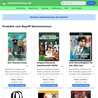 Screenshot neomarxismus.de