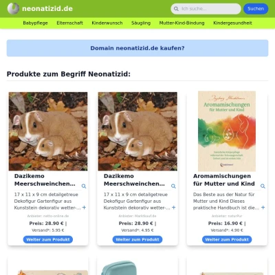 Screenshot neonatizid.de