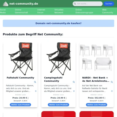 Screenshot net-community.de