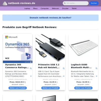 Screenshot netbook-reviews.de