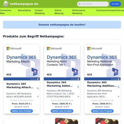 Screenshot netkampagne.de