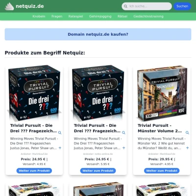 Screenshot netquiz.de