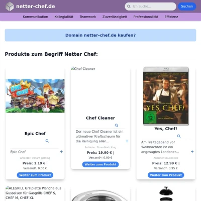 Screenshot netter-chef.de