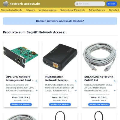 Screenshot network-access.de