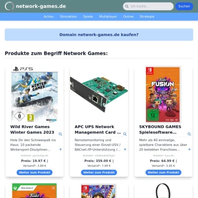 Screenshot network-games.de