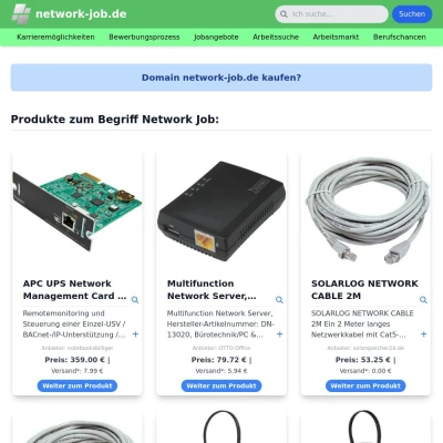 Screenshot network-job.de