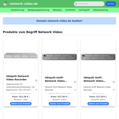 Screenshot network-video.de