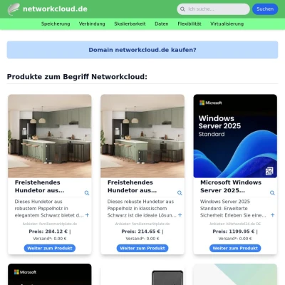 Screenshot networkcloud.de