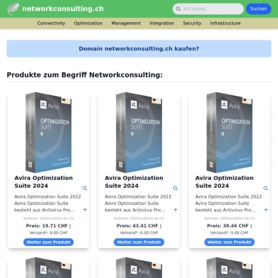 Screenshot networkconsulting.ch