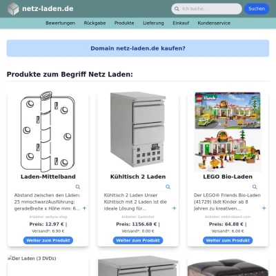 Screenshot netz-laden.de