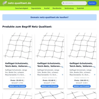 Screenshot netz-qualitaet.de