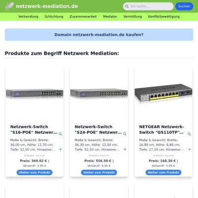 Screenshot netzwerk-mediation.de