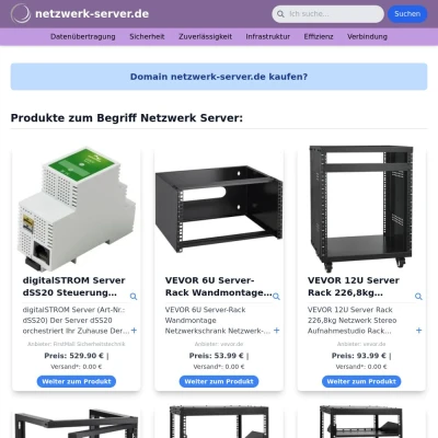 Screenshot netzwerk-server.de