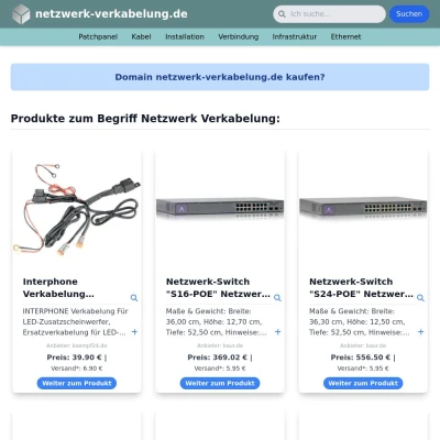 Screenshot netzwerk-verkabelung.de