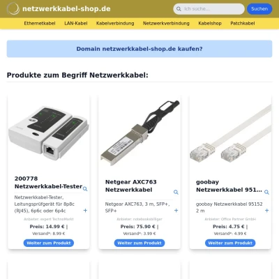 Screenshot netzwerkkabel-shop.de