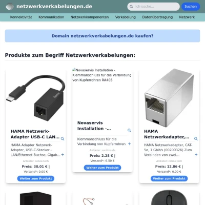 Screenshot netzwerkverkabelungen.de