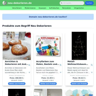 Screenshot neu-dekorieren.de
