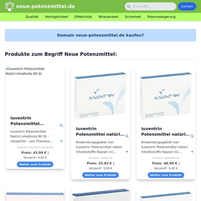 Screenshot neue-potenzmittel.de
