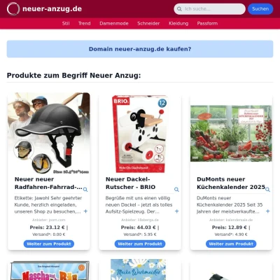 Screenshot neuer-anzug.de