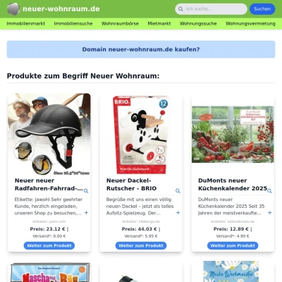 Screenshot neuer-wohnraum.de