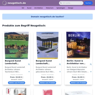 Screenshot neugotisch.de