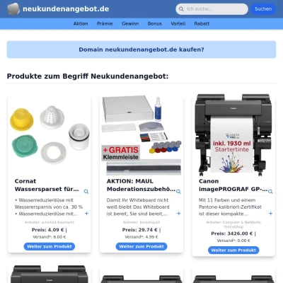 Screenshot neukundenangebot.de