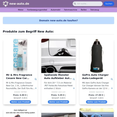 Screenshot new-auto.de