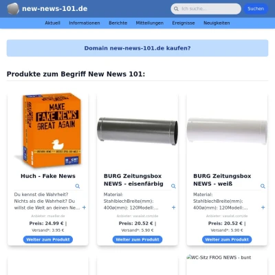 Screenshot new-news-101.de