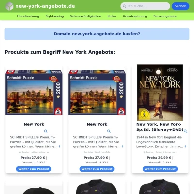 Screenshot new-york-angebote.de