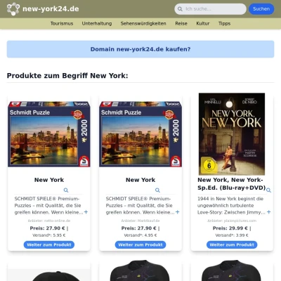 Screenshot new-york24.de