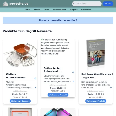 Screenshot newseite.de