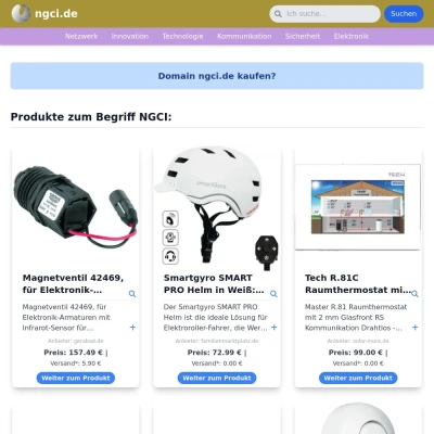 Screenshot ngci.de