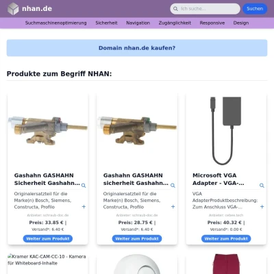 Screenshot nhan.de