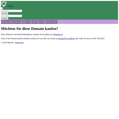 Screenshot nhmf.de