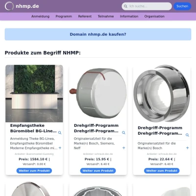 Screenshot nhmp.de