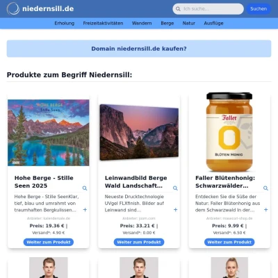 Screenshot niedernsill.de