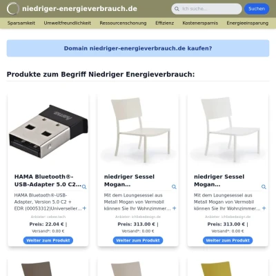 Screenshot niedriger-energieverbrauch.de