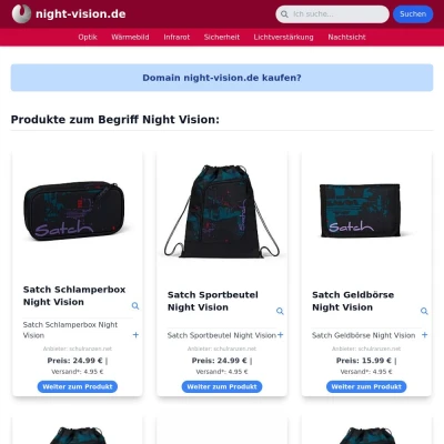 Screenshot night-vision.de
