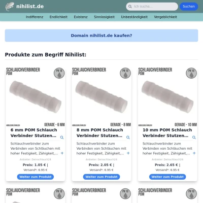 Screenshot nihilist.de