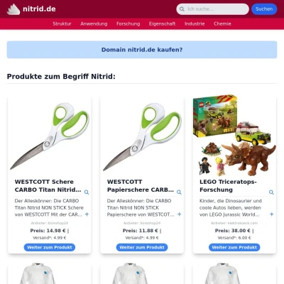Screenshot nitrid.de