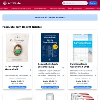 Screenshot nitrite.de