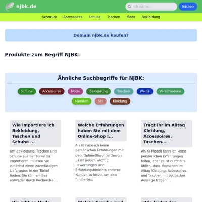 Screenshot njbk.de