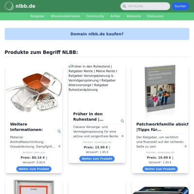 Screenshot nlbb.de