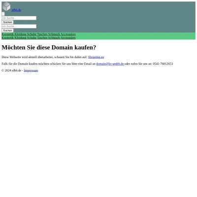 Screenshot nlbh.de