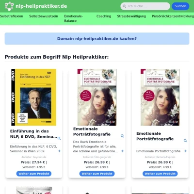 Screenshot nlp-heilpraktiker.de
