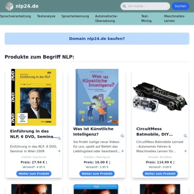 Screenshot nlp24.de