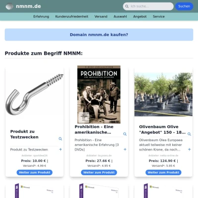 Screenshot nmnm.de